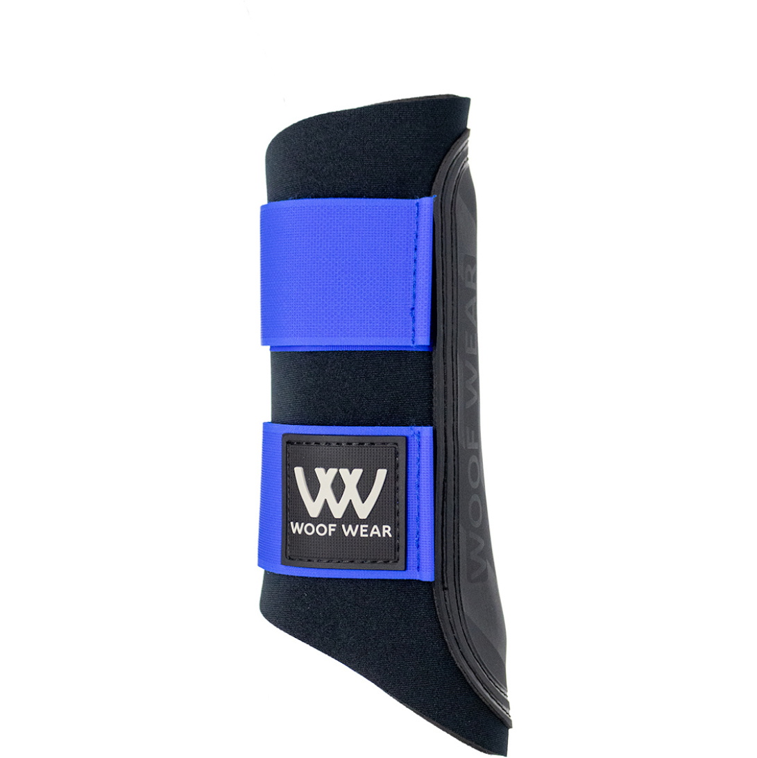 2025 Woof Wear Club Brossage Guêtres WB0093 - Black / Electric Blue